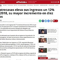 Cuatrecasas eleva sus ingresos un 12% en 2018, su mayor incremento en diez aos